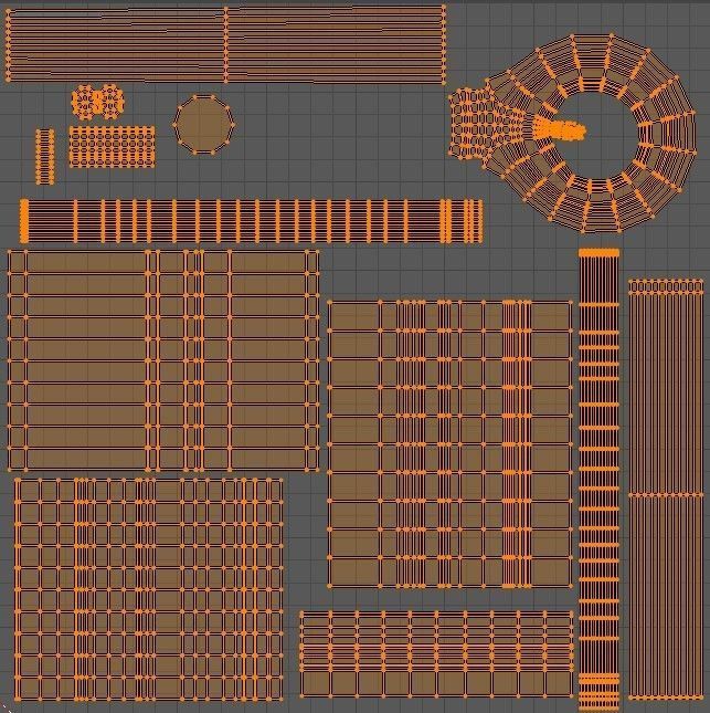 Syringe three medical syringes 3D model_13