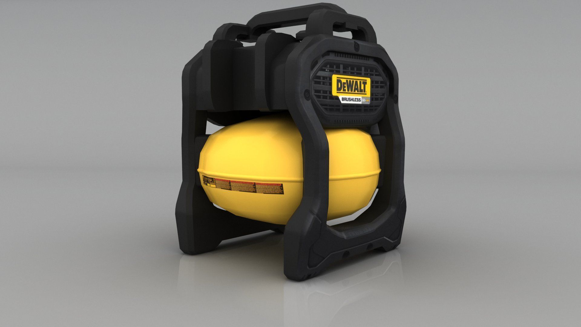 DEWALT Gallon Compressor DCC2560T1 Low-poly 3D model_3