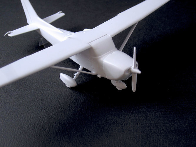 Cessna 172 Skyhawk 3D print model 3