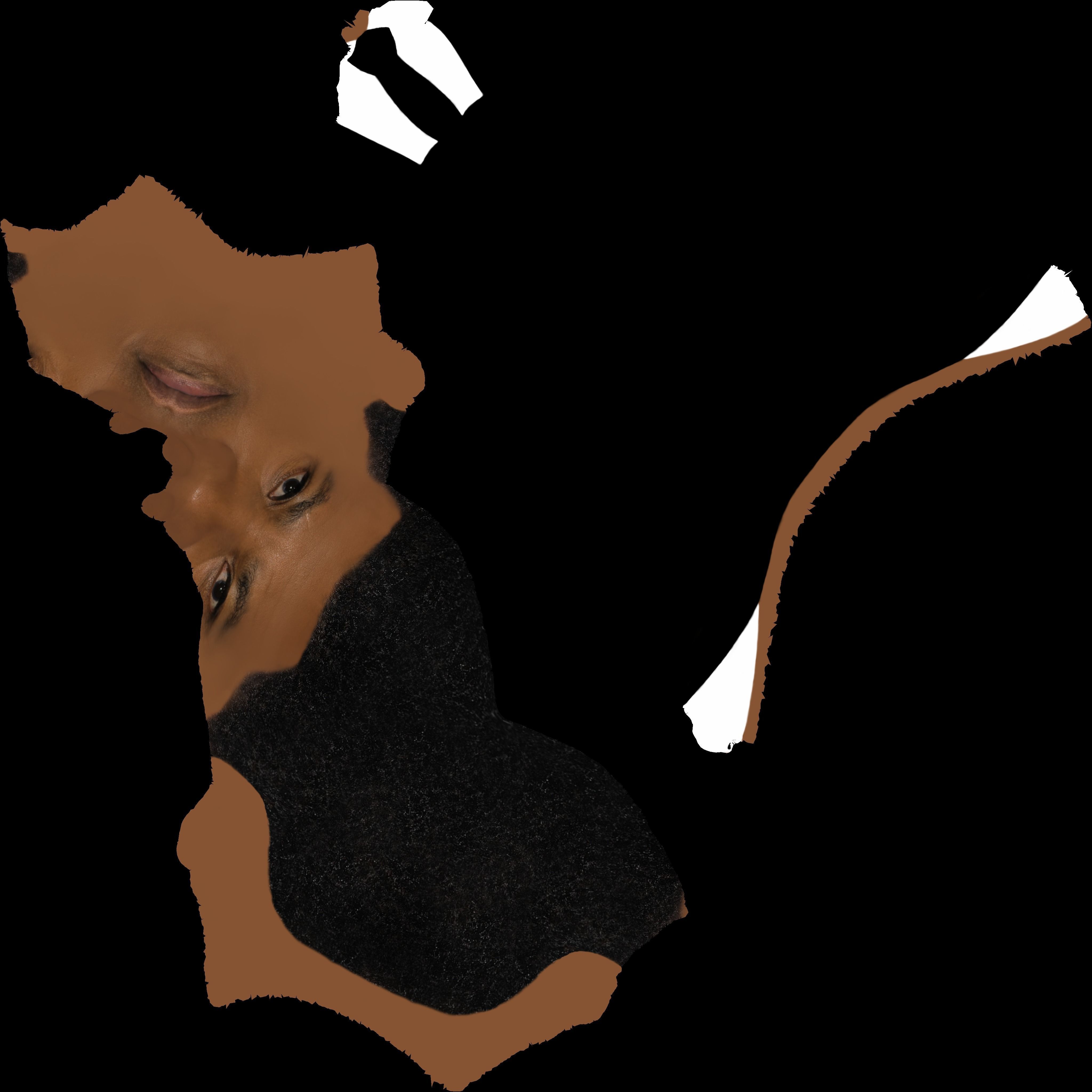 Denzel Washington bust 3D model ready for full color 3D printing 3D print model_26