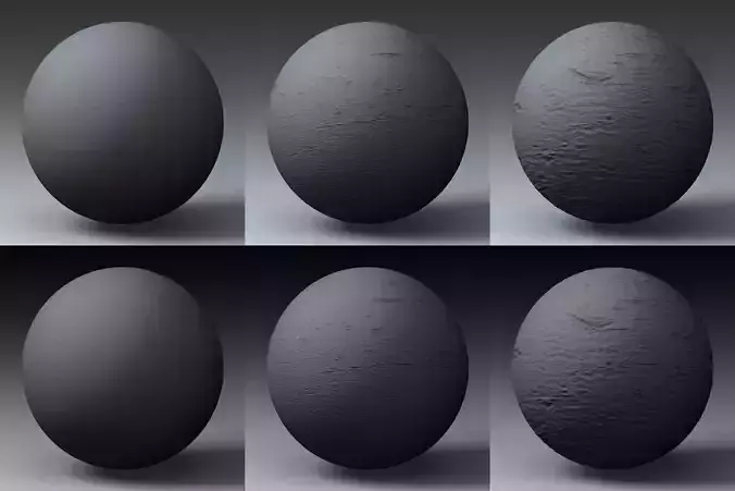 Displacement Landscape Shader 035