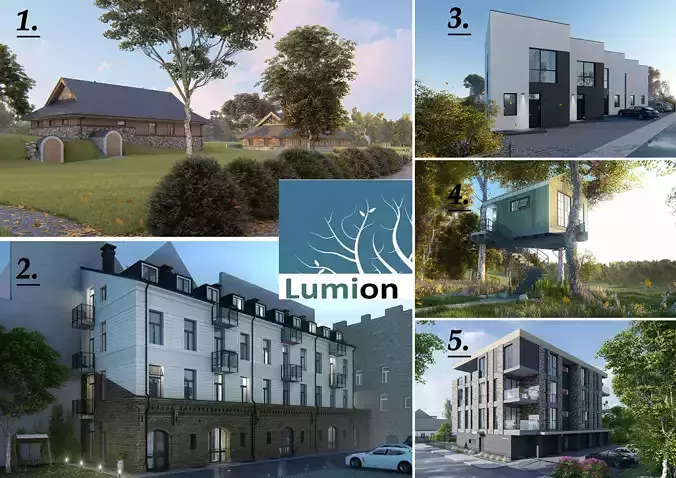 LUMION 8 SCENE PACKAGE 3D model
