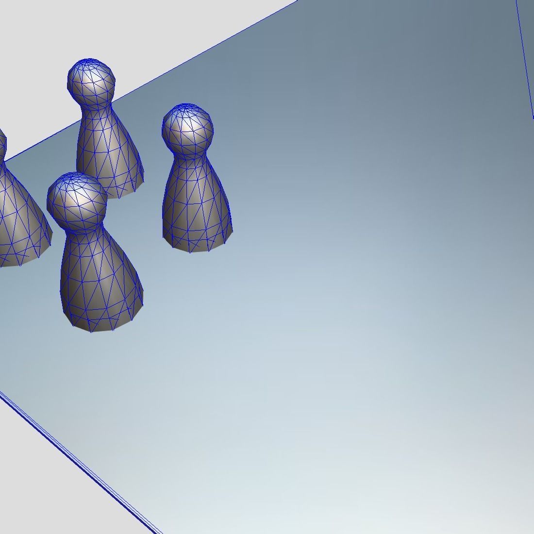 Ludo - Mensch aergere dich nicht Low-poly 3D model_17