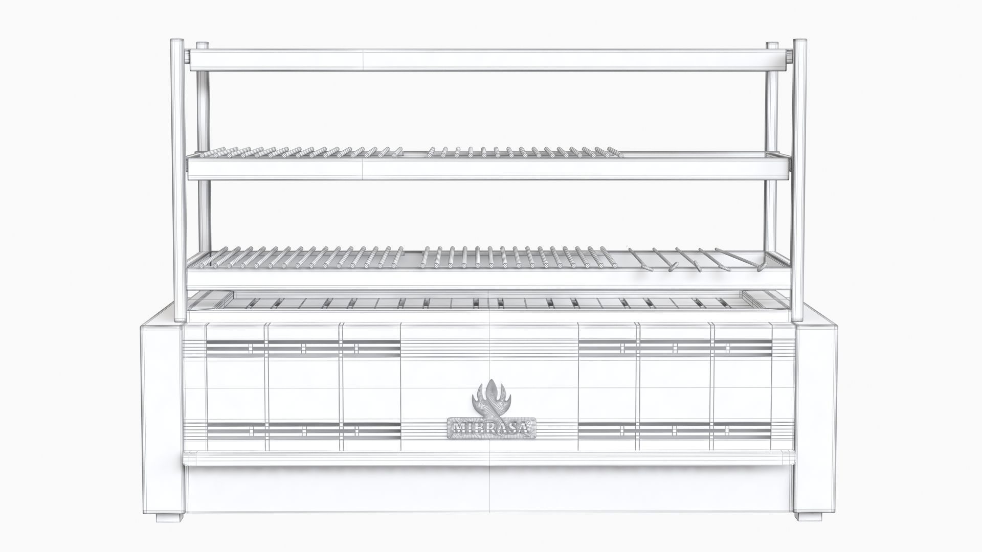 MIBRASA Spain grill restaurant Robatayaki RM 115 3D model_13