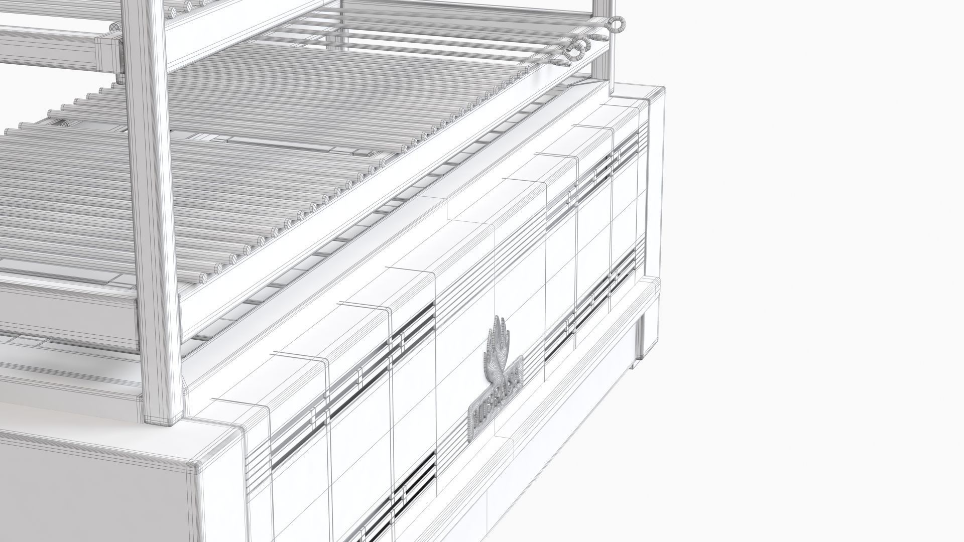 MIBRASA Spain grill restaurant Robatayaki RM 115 3D model_17