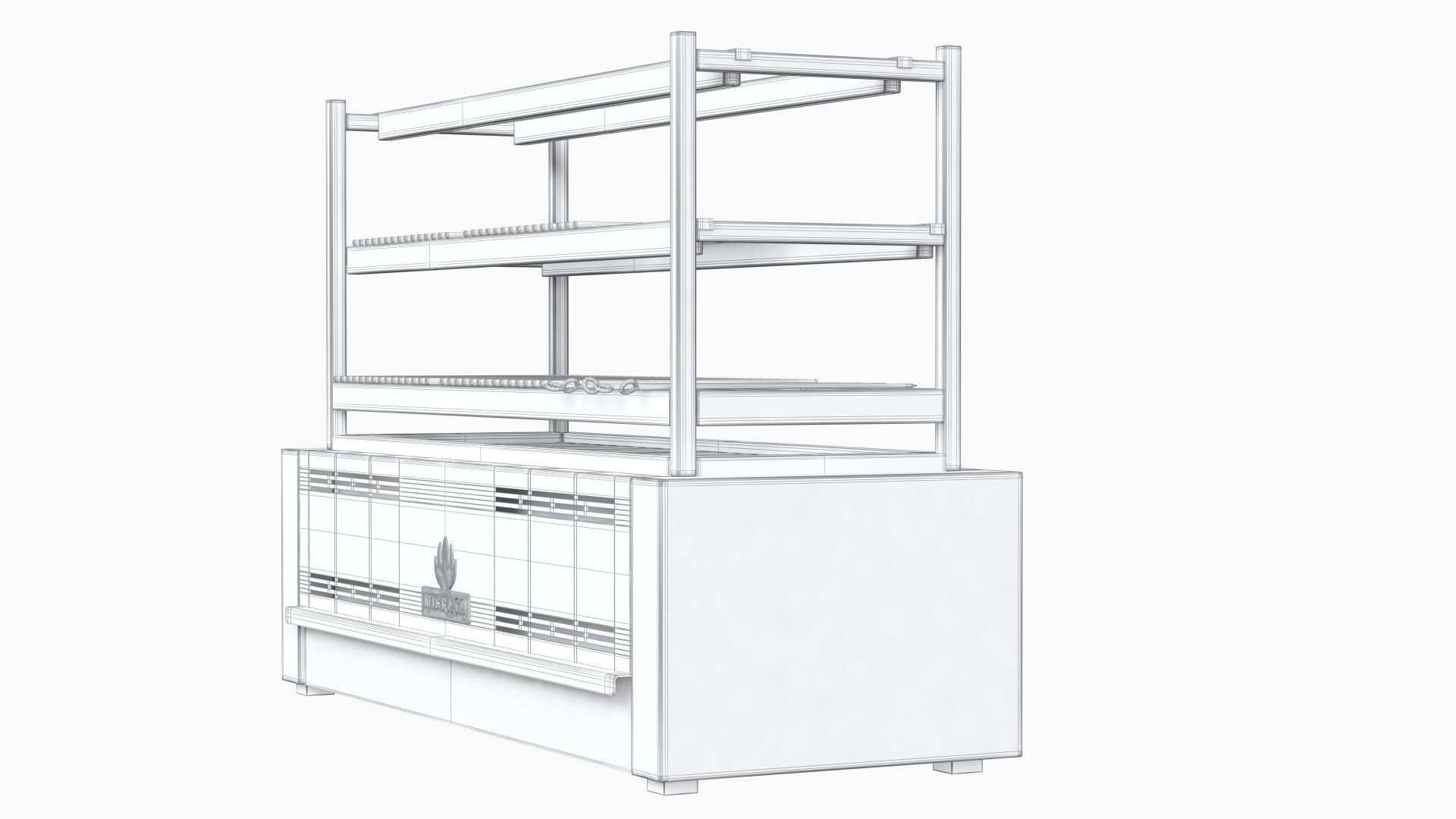 MIBRASA Spain grill restaurant Robatayaki RM 115 3D model_12