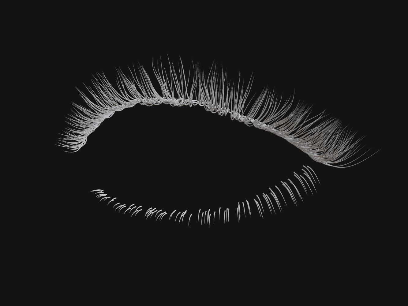 Human Eye with Eyelids 3D model_18