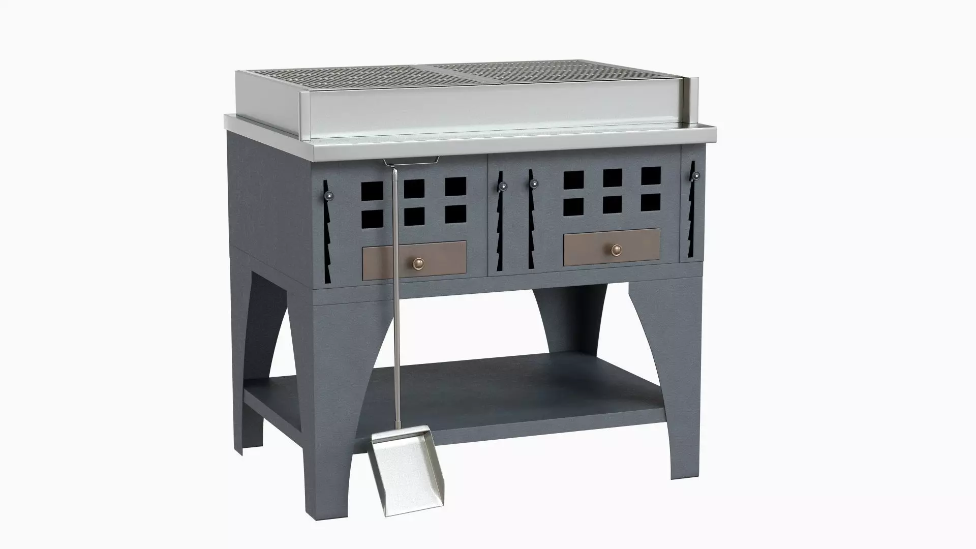 Peva italy grill kitchenware stainless 3D model