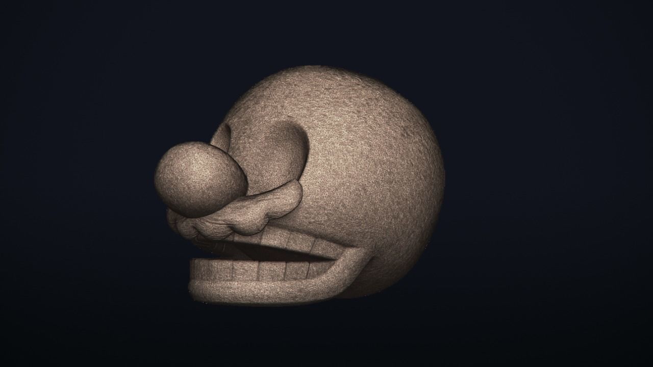 Super Mario Skull 3D print model_16