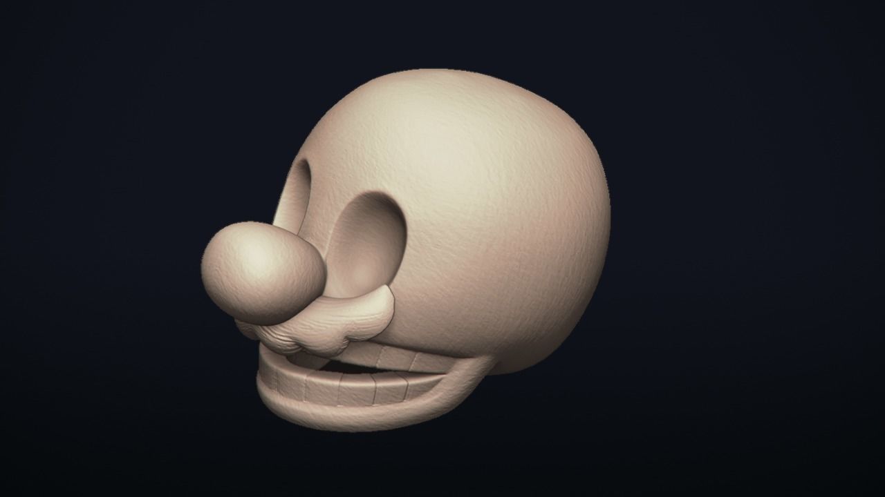 Super Mario Skull 3D print model_6