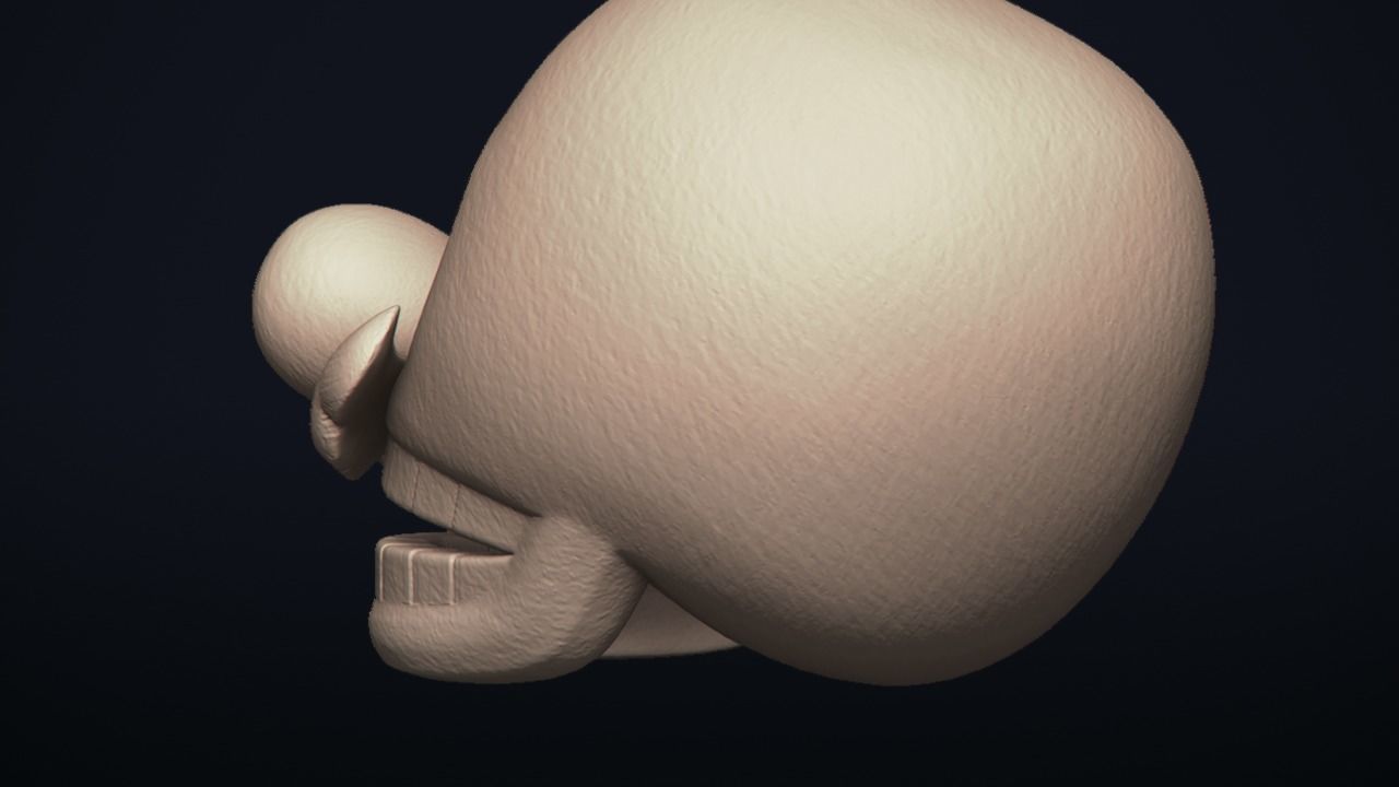 Super Mario Skull 3D print model_13