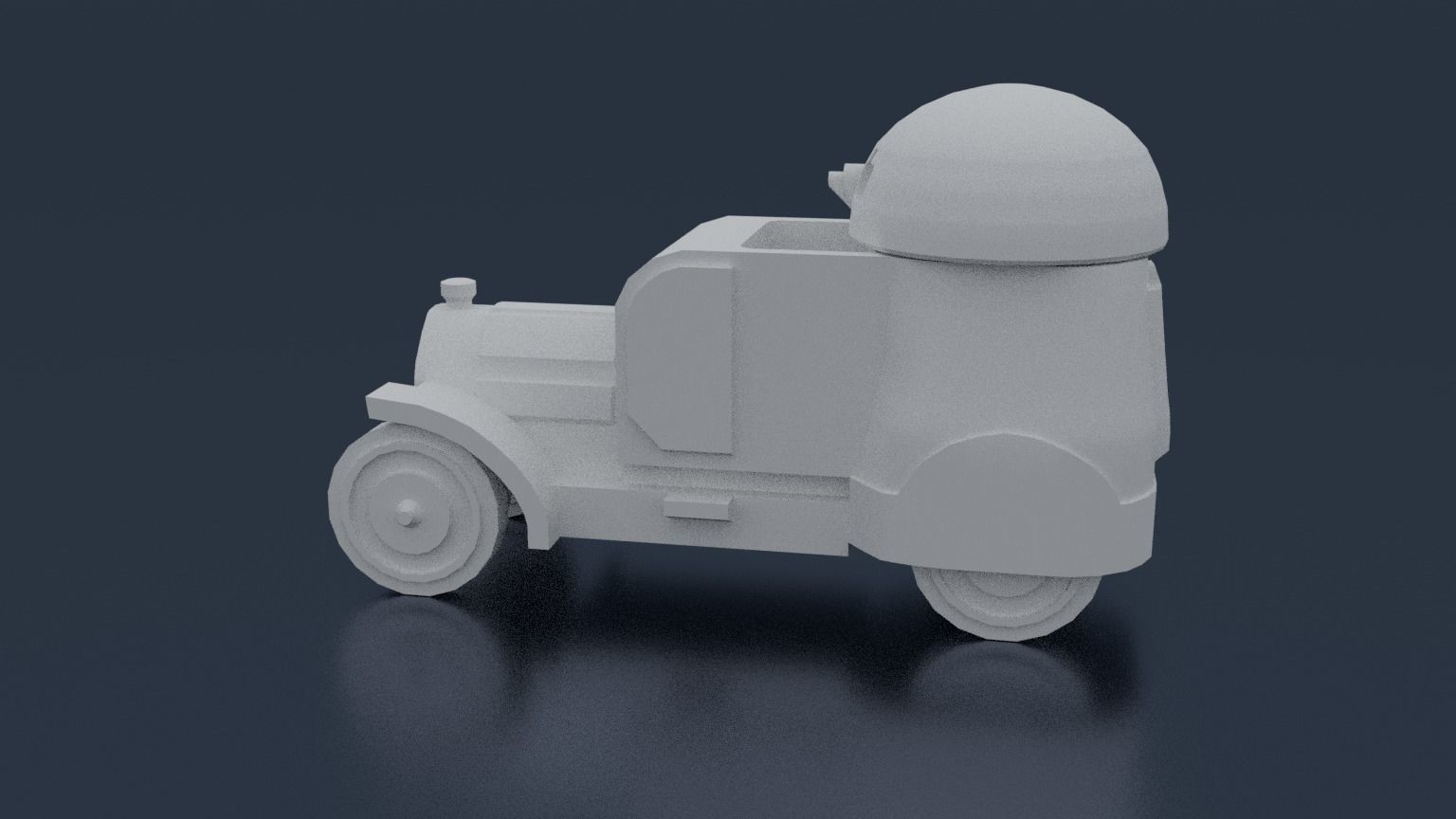 Austro-Daimler Panzerautomobil 3D print model_4