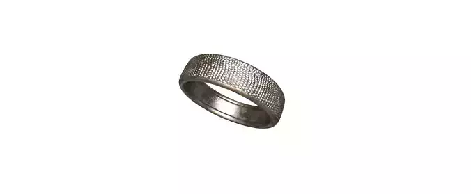 Lizard Skin Ring 3D print model