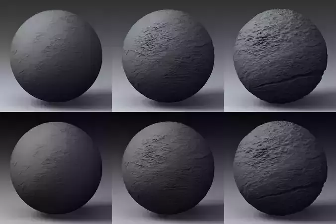 Displacement Landscape Shader 075