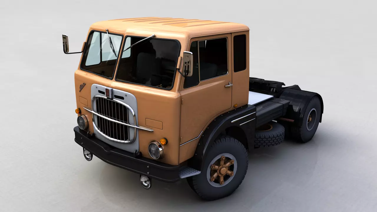 FIAT 682T2 1960 3D model