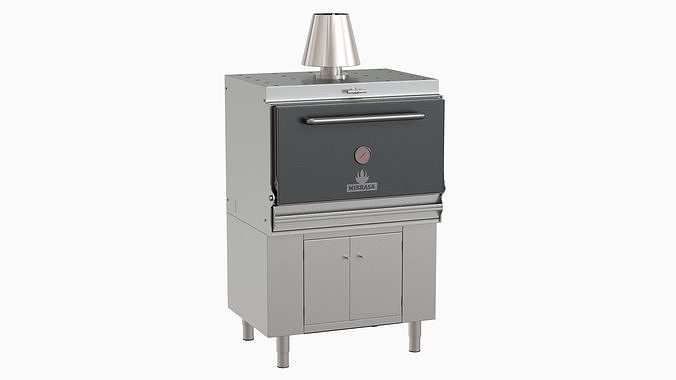 Hosper HMB AB 110 Mibrasa  charcoal oven 3D model