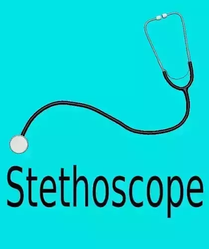 Stethoscope Medical equipment Treatment medicine hospital heart Free 3D model