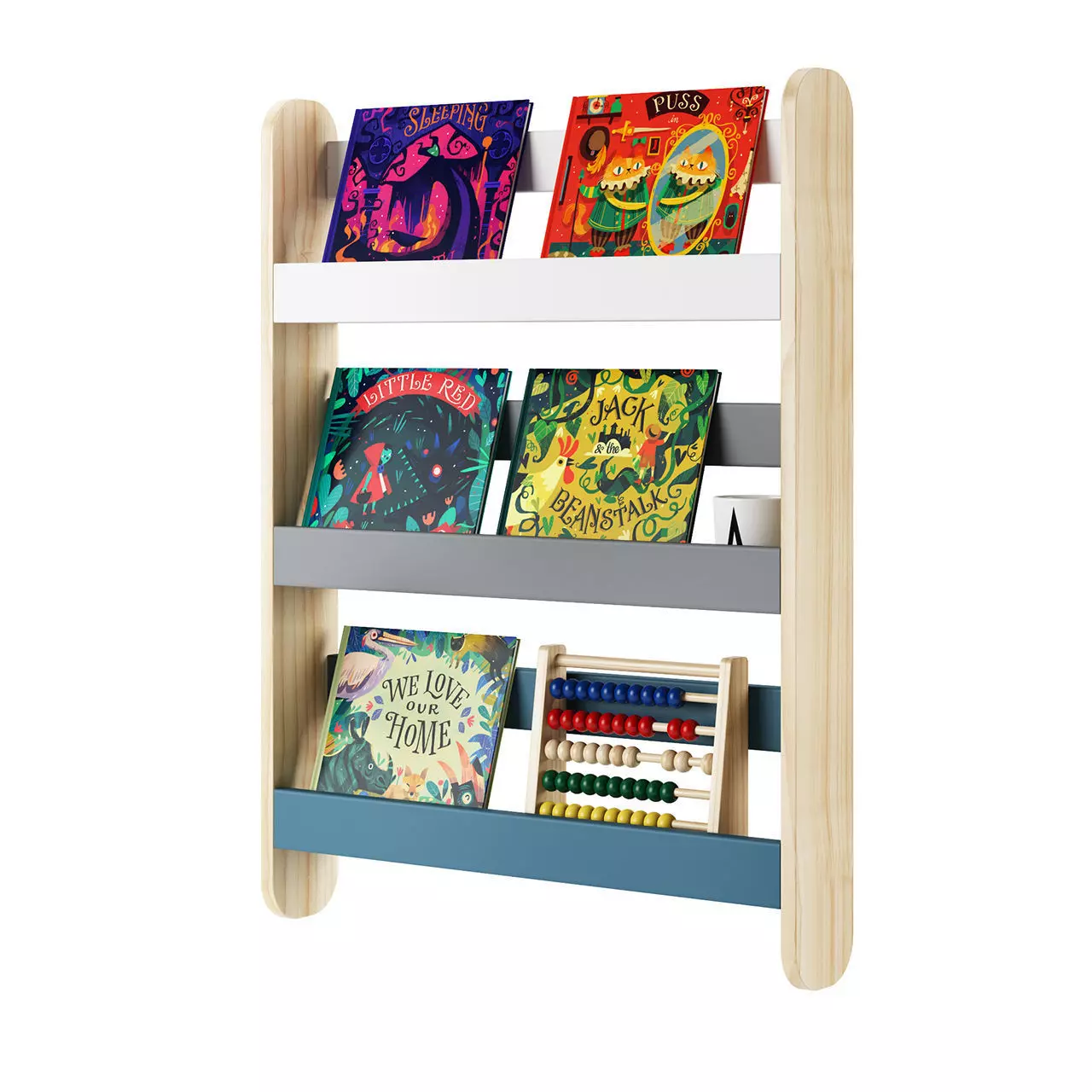 Essentials Spark Book Shelving by Made 3D model_0