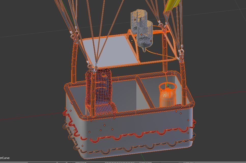 HOT AIR BALLOON 3D model_12