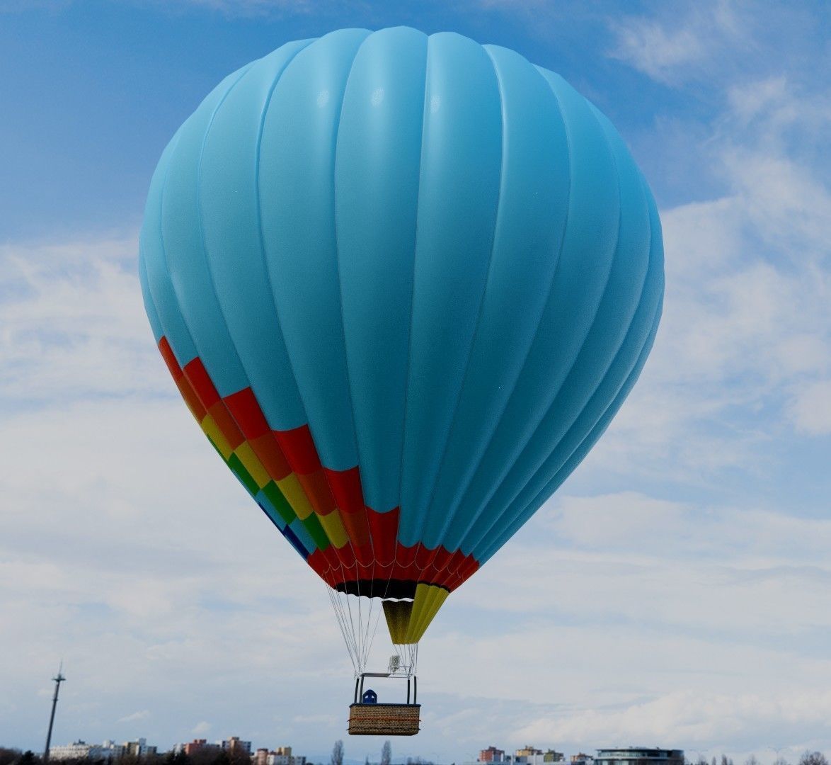 HOT AIR BALLOON 3D model_6