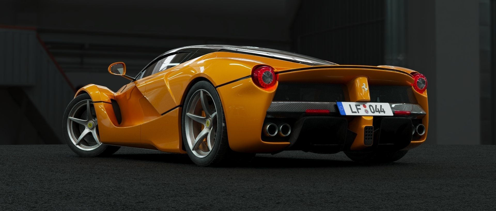 Ferrari LaFerrari 3D model_2