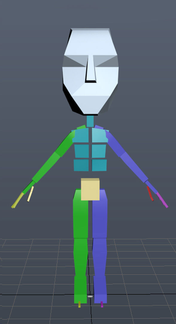 Pilot Boy and Mecha 3D model_15