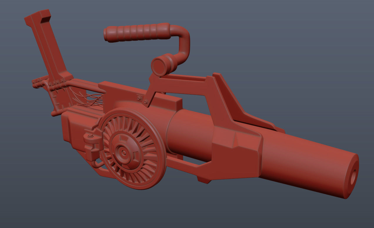 Pilot Boy and Mecha 3D model_12