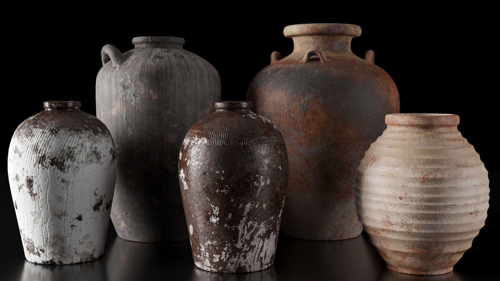 RH Collection of vases 3D model_4