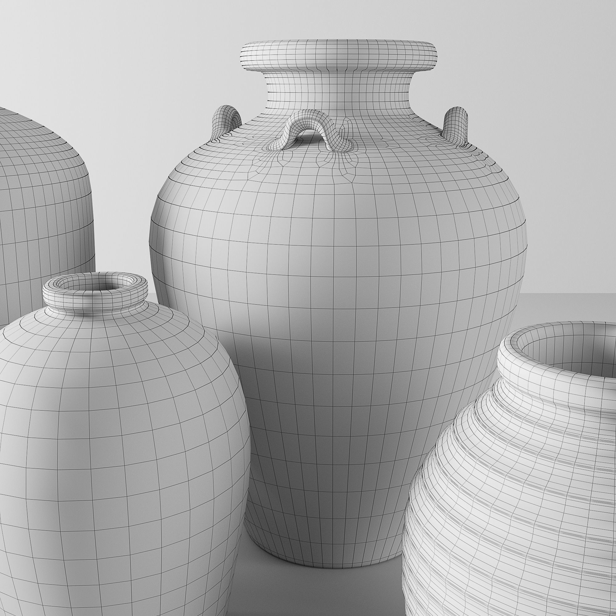 RH Collection of vases 3D model_5