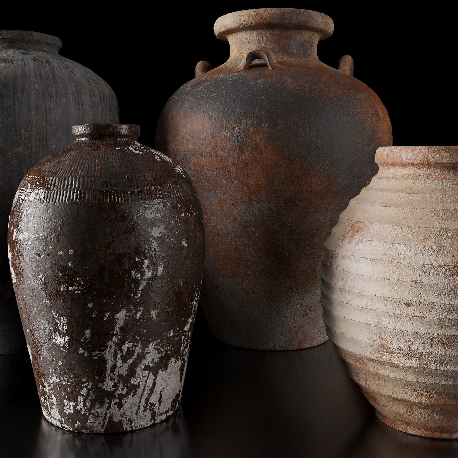 RH Collection of vases 3D model_1