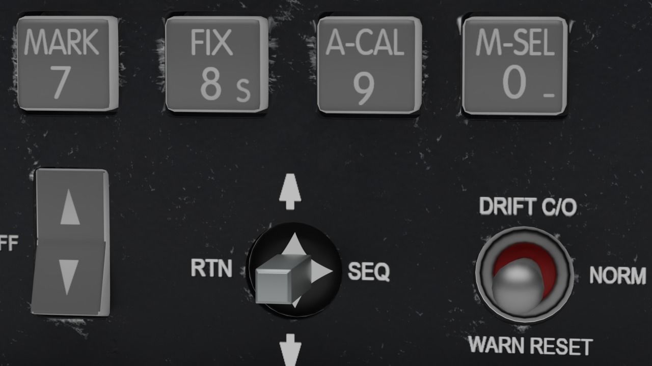 F16 Integrated Control Panel - ICP 3D model_9