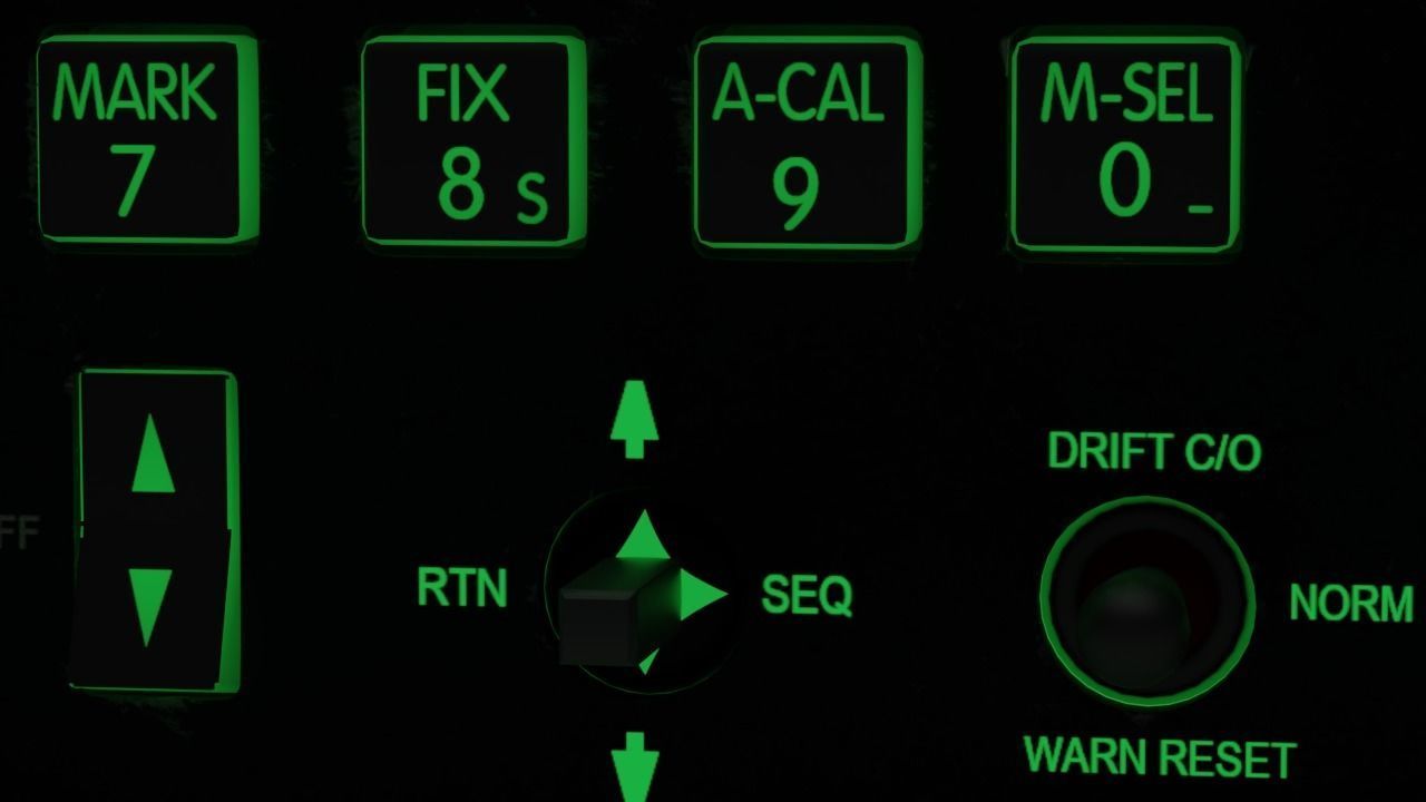 F16 Integrated Control Panel - ICP 3D model_10