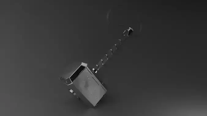 Mjolnir Hammer 3D model