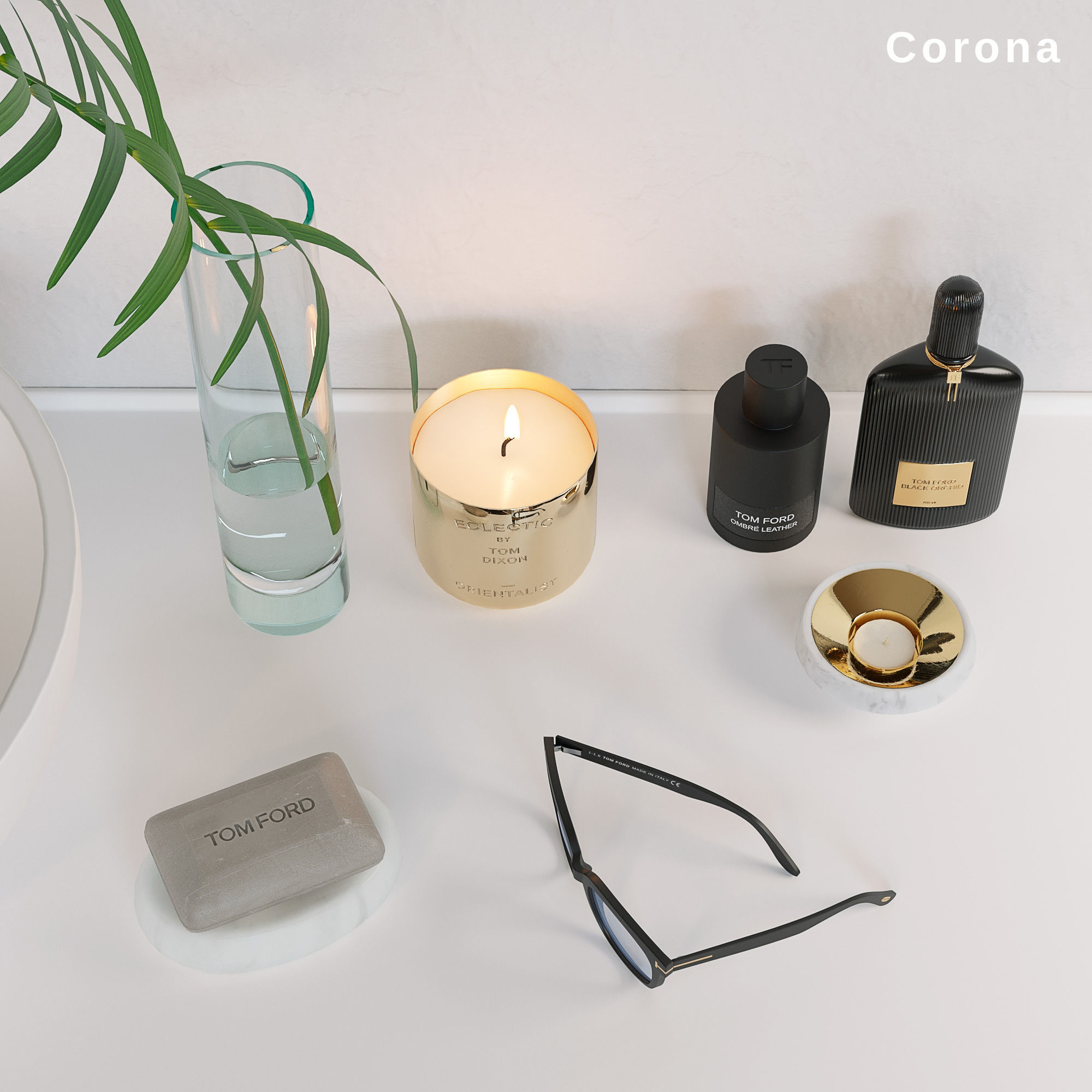 Bath decor Tom Ford  3D model_3