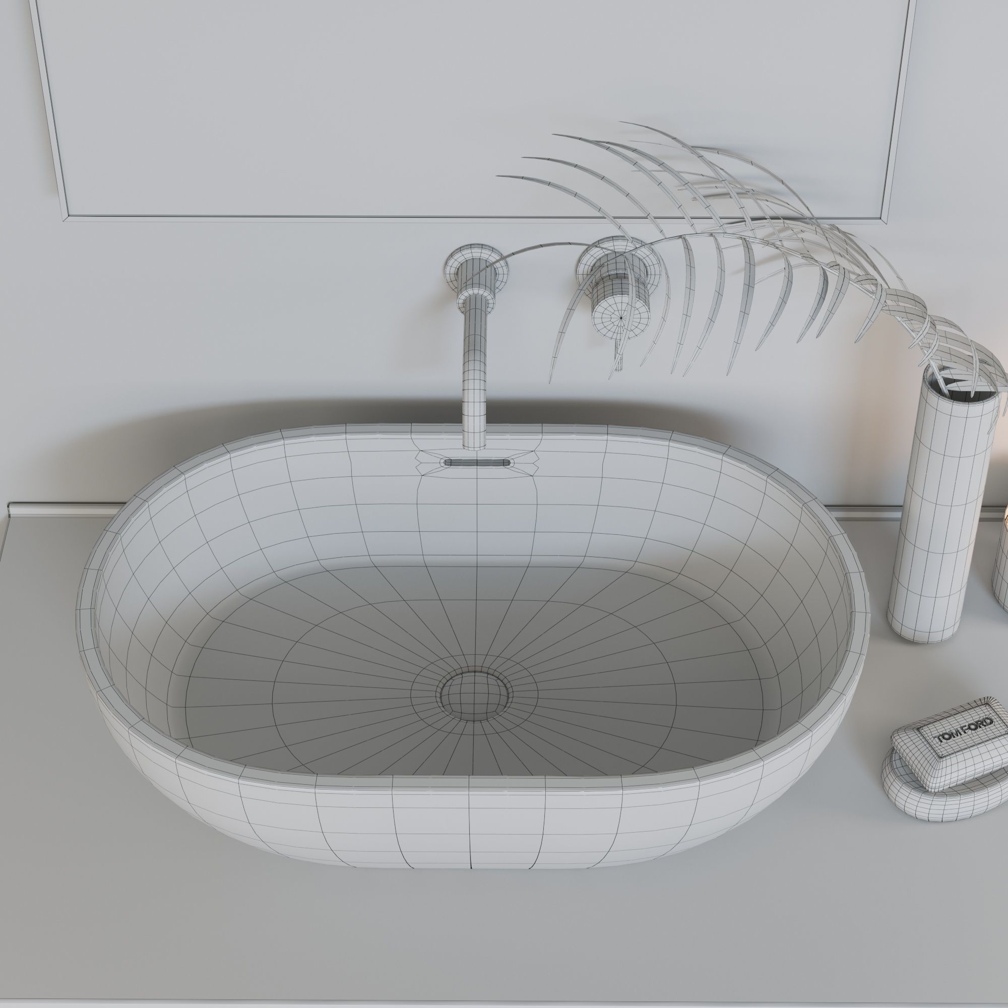 Bath decor Tom Ford  3D model_1
