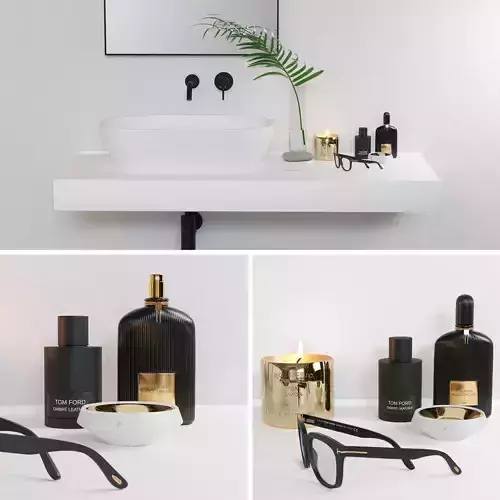 Bath decor Tom Ford  3D model