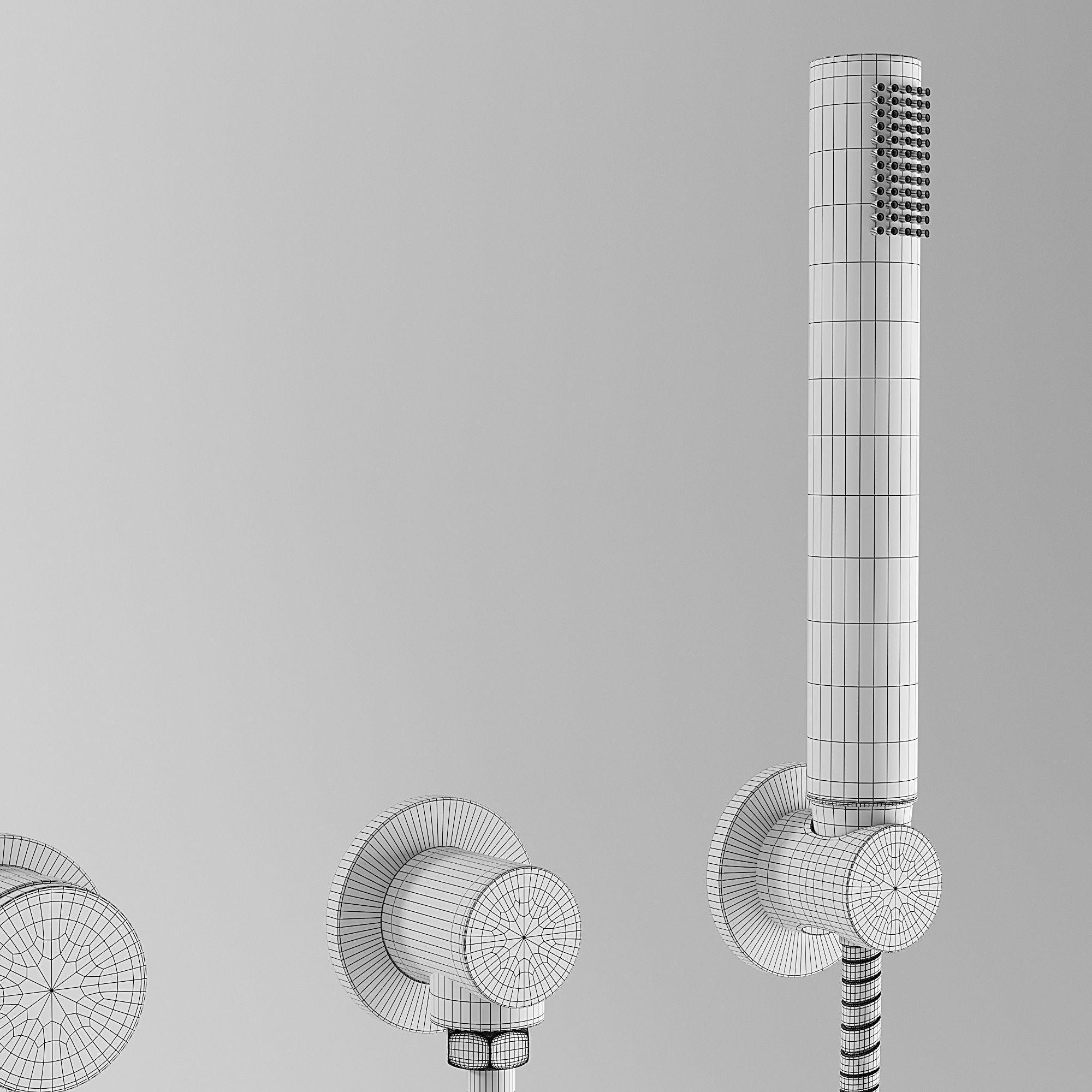 Shower Lusso stone 3D model_6