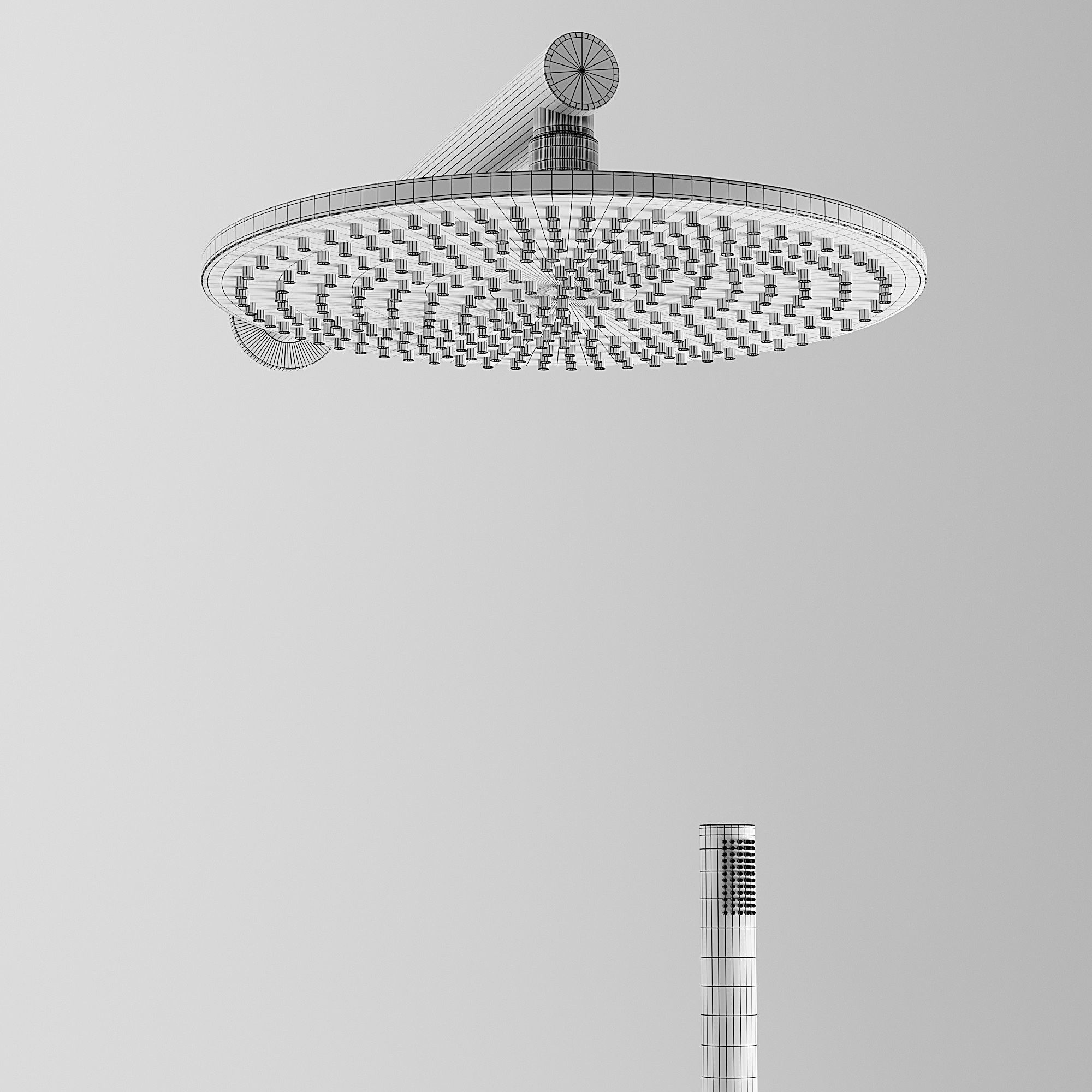 Shower Lusso stone 3D model_5