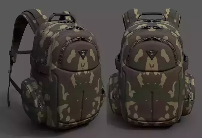 Backpack human military combat soldier armor Generic 