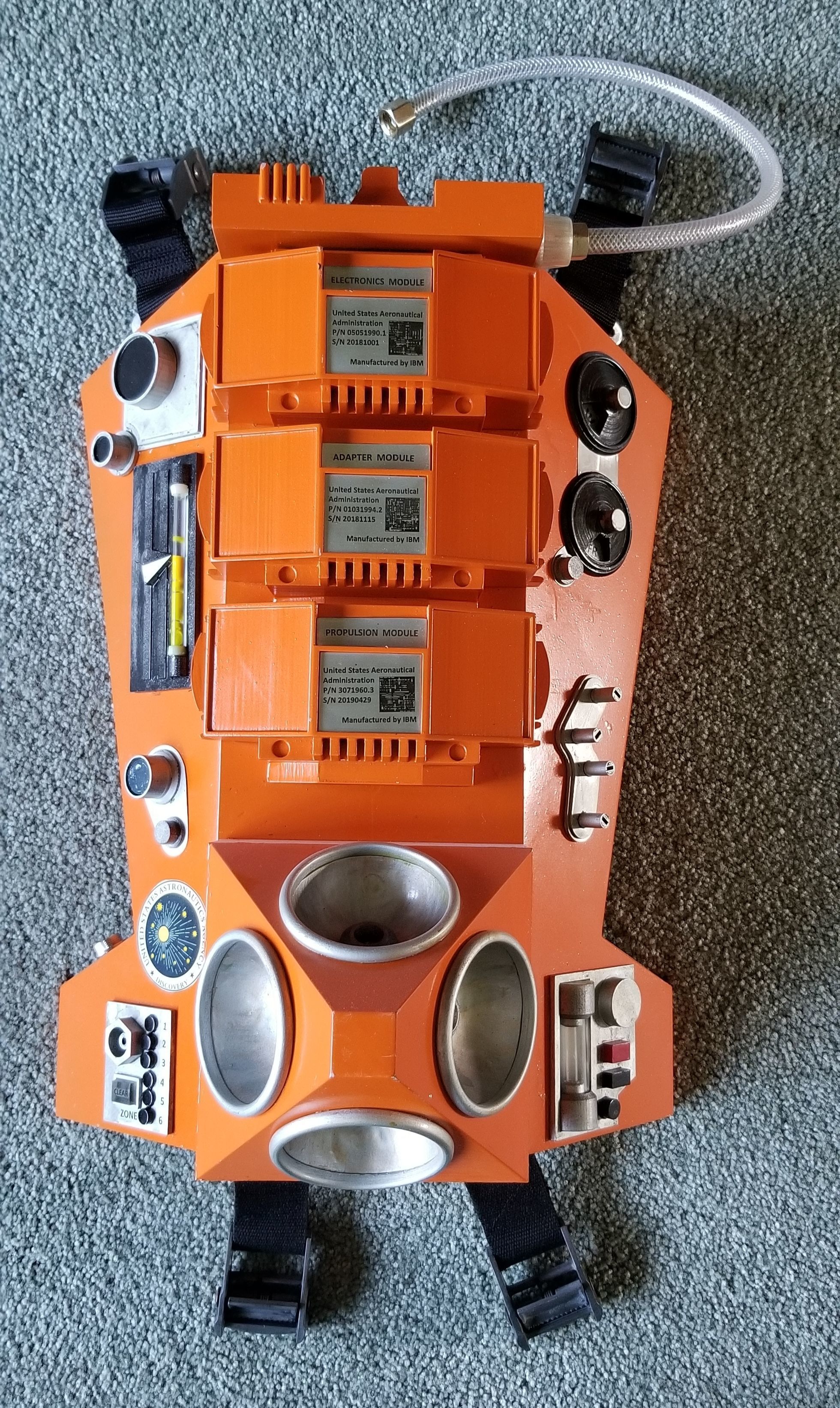 2001 A Space Odyssey - DISCOVERY Suit Kit UPDATED 3D print model_5