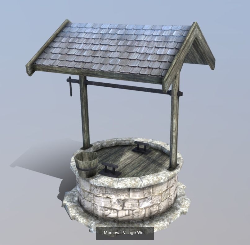 Medieval Multi-pack - Town Clutter 3D Model Collection_2