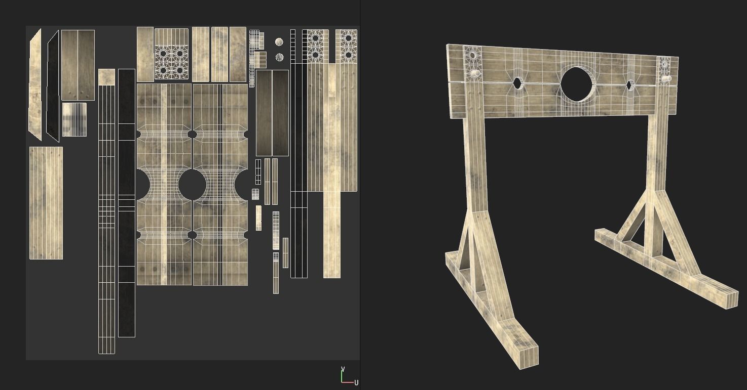 Medieval Multi-pack - Town Clutter 3D Model Collection_24