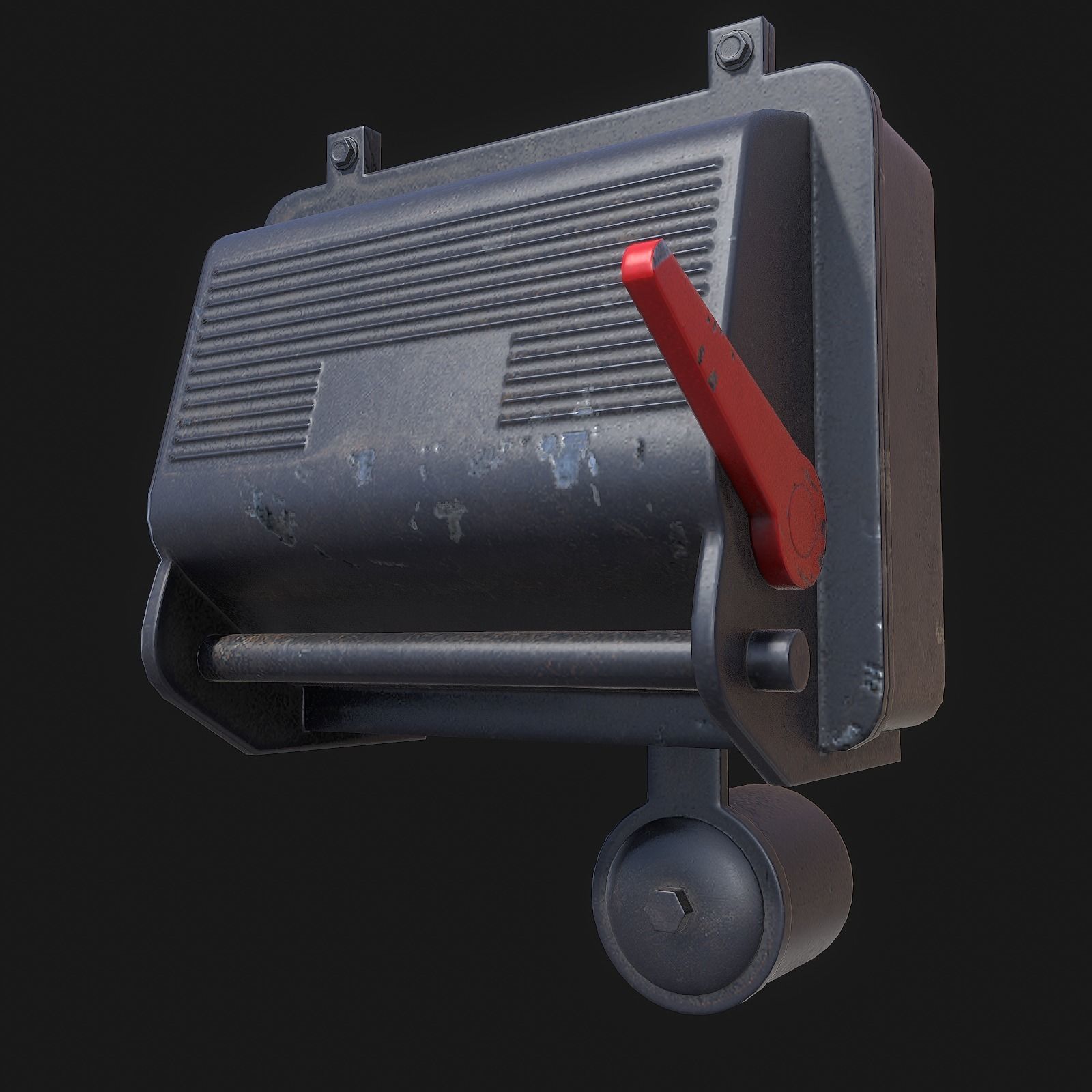 Electrical Boxes Free low-poly 3D model_9