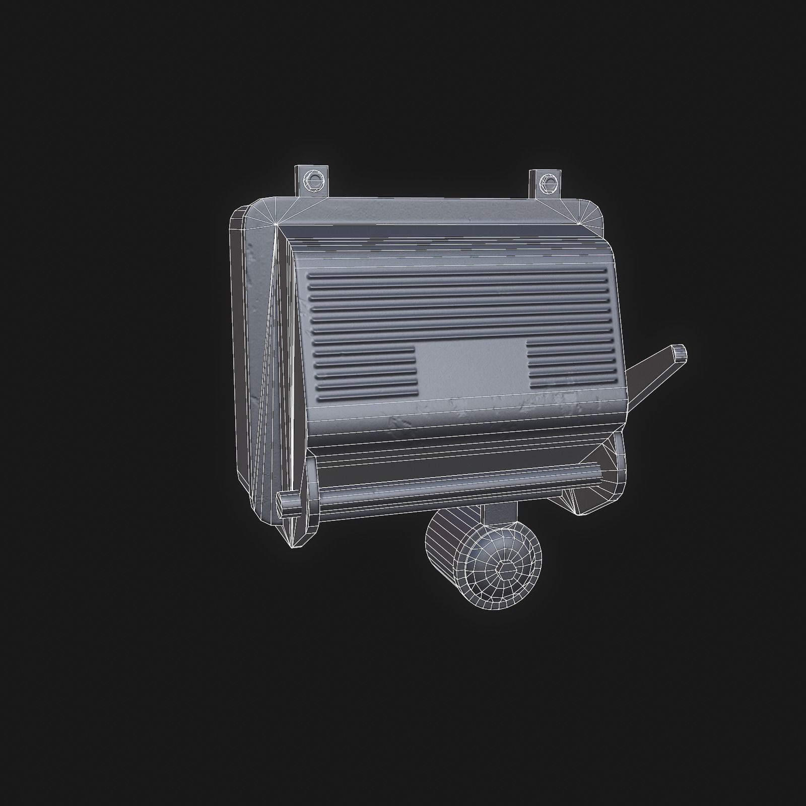 Electrical Boxes Free low-poly 3D model_15