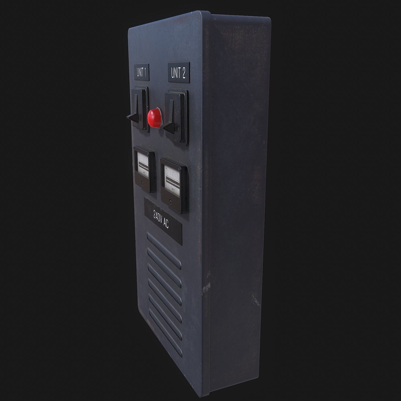 Electrical Boxes Free low-poly 3D model_5