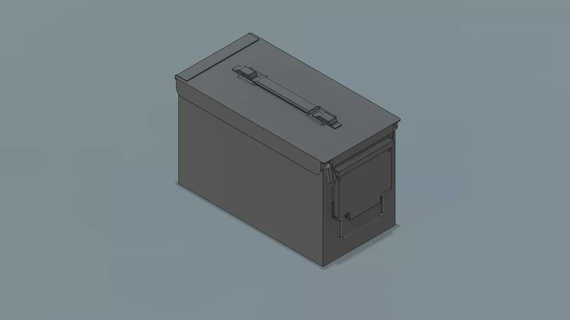 Ammo Box 3D print model_0