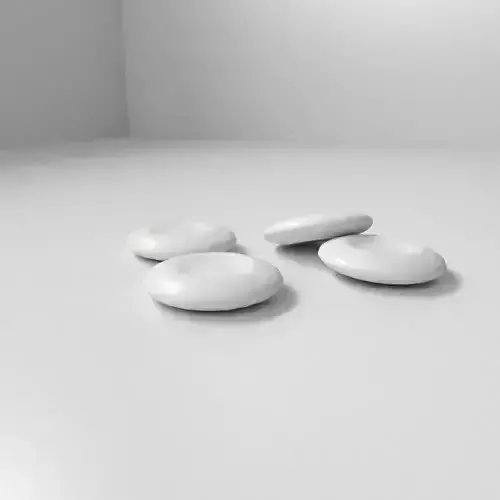 White Chocolate Coin