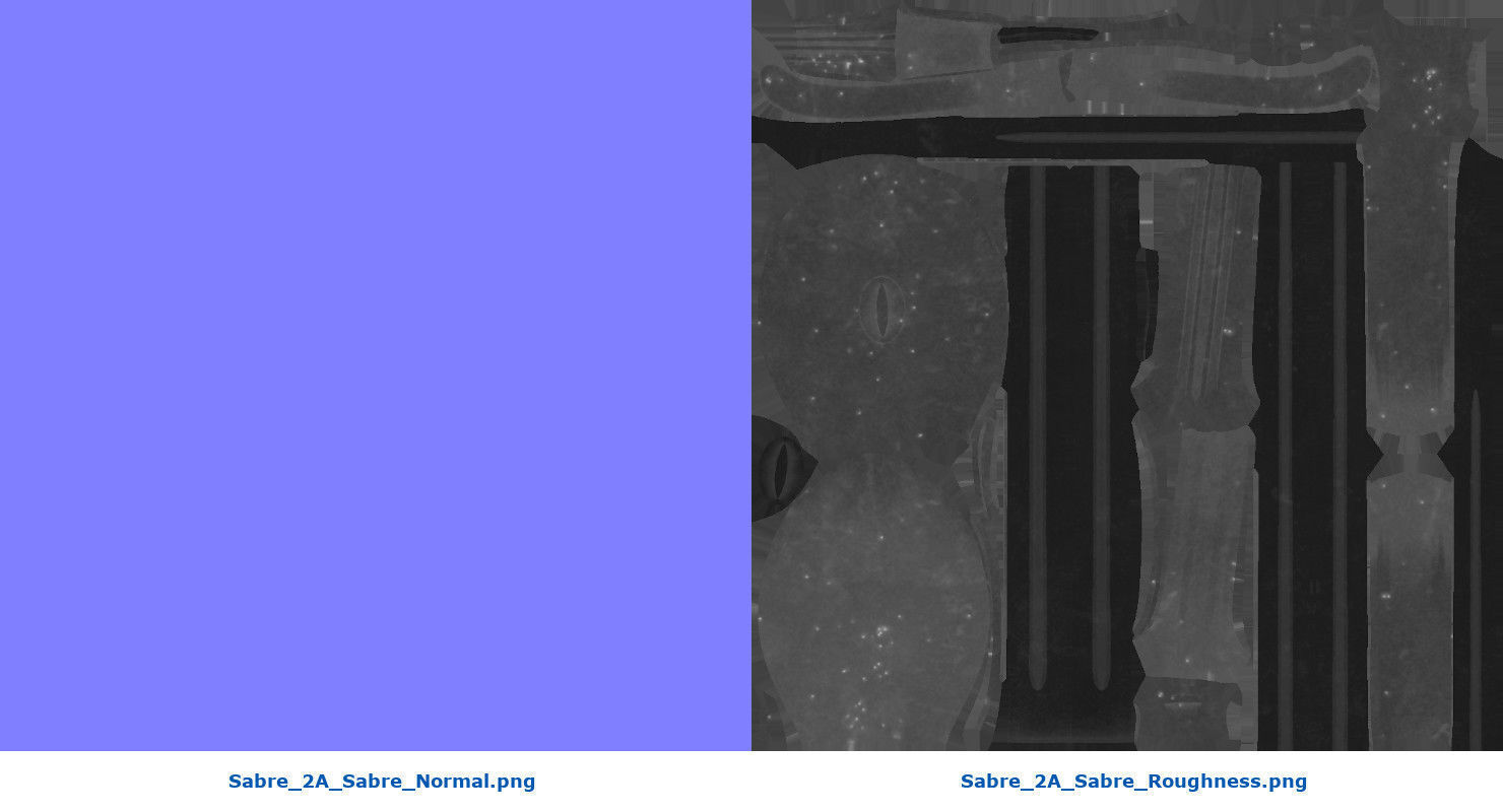 Saber 2A Low-poly 3D model_9