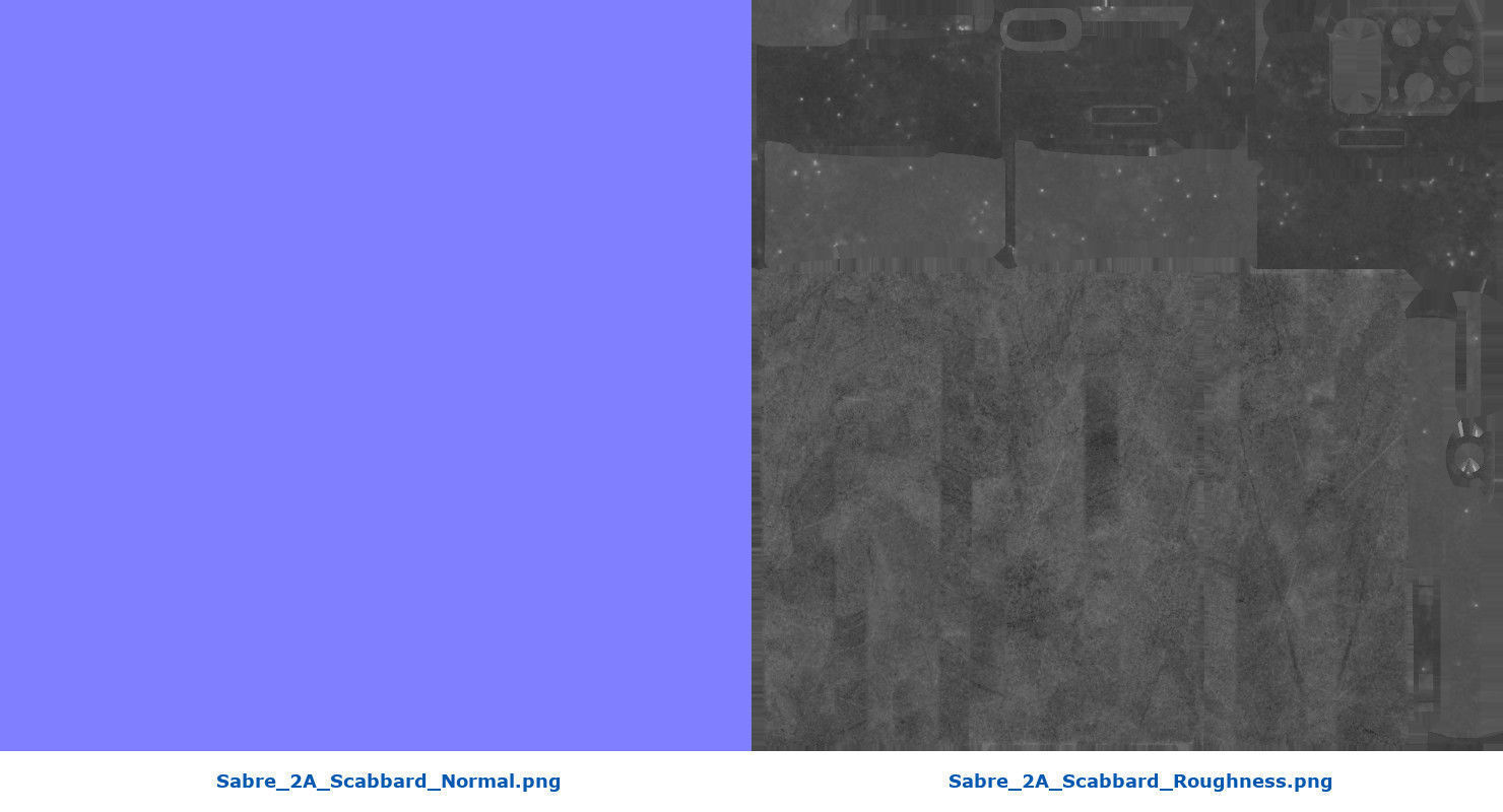 Saber 2A Low-poly 3D model_12