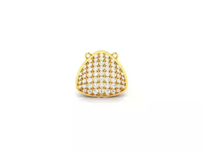 Women pendant 3dm render detail